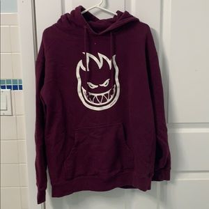 spitfire rose hoodie